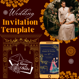 Wedding Invitation Video Canva Template